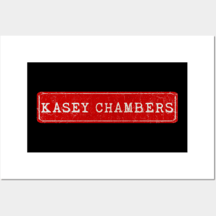 vintage retro plate Kasey Chambers Posters and Art